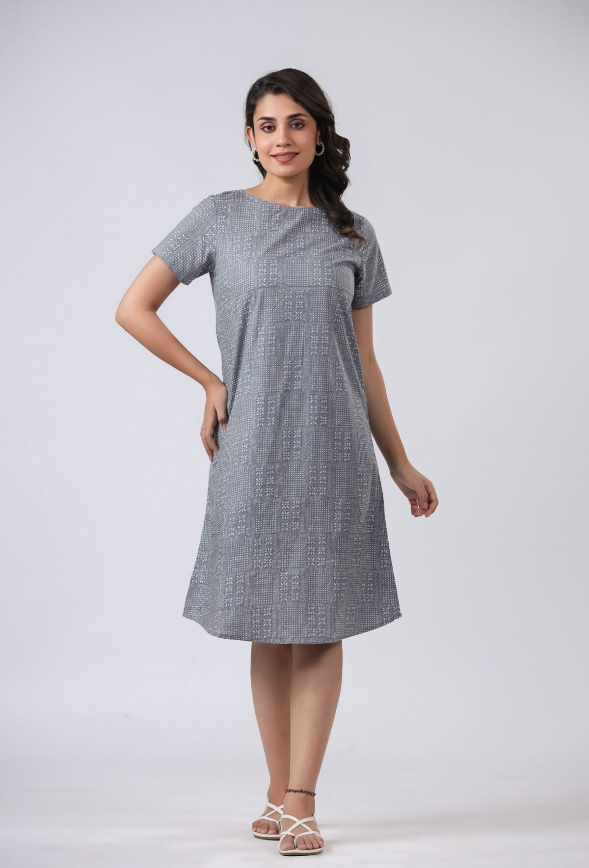 Sustainable BCI Cotton Luxe Lounge Night Dress